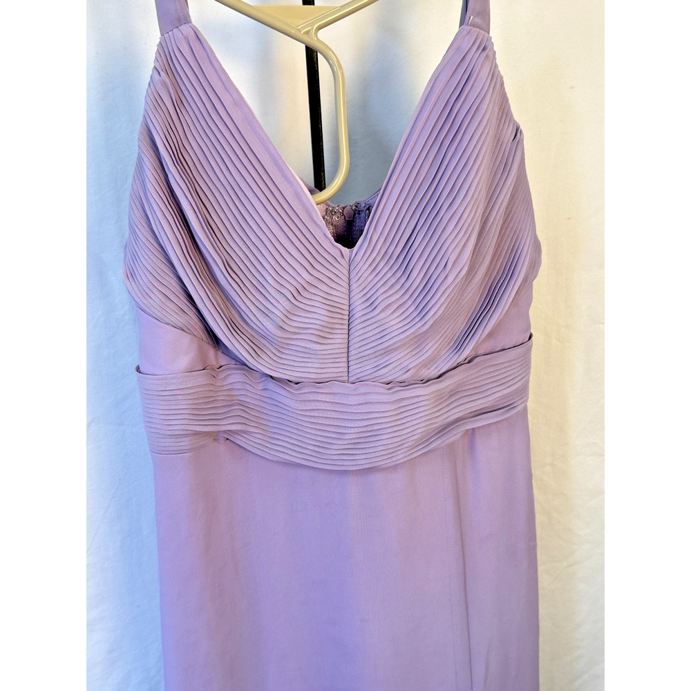 Prom Dress Long Formal Lilac Lavender Evening Gown Birdy Grey Bridesmaid Small - Picture 4 of 10